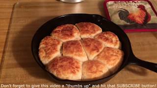 Making Buttermilk Biscuits The Old Fashioned Way [upl. by Relyk]