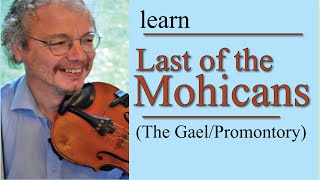 Last of the Mohicans fiddle lesson [upl. by Grossman]