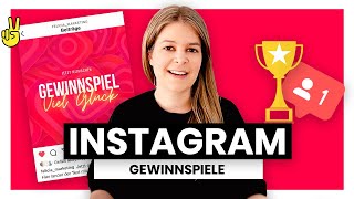 Instagram Gewinnspiele ðŸ¤©so gehts [upl. by Atiuqehs]