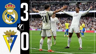 Real Madrid 30 Cádiz CF  HIGHLIGHTS  LaLiga 202324 [upl. by Fondea]