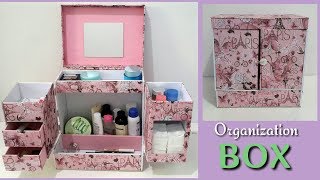 DIY Makeup Storage and Organization [upl. by Nnylharas132]