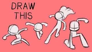 How to Draw Superhero Poses [upl. by Annayek]