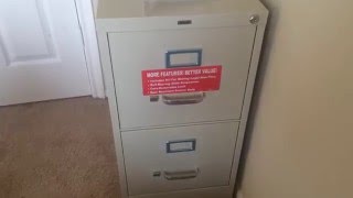 How to Open a File Cabinet Drawer [upl. by Laure294]