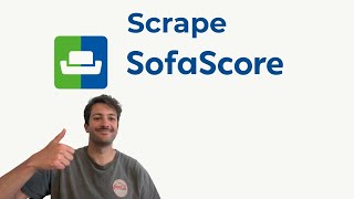 How to Scrape SofaScore for Football Data [upl. by Viviene]