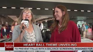 BLUFFTON NEWS  Heart Ball Theme Unveiling  WHHITV [upl. by Hurlbut]