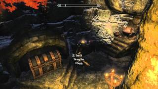 SKYRIM How To Clear Mehrunes Dagon Shrine Commentary  Tutorial [upl. by Anasiul]