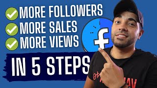 How To Promote Your Facebook Page in 5 EASY Steps [upl. by Sidra]