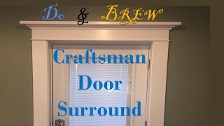 Craftsman Style Surround  Entry Door [upl. by Hanahs]