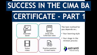 How to Succeed in the CIMA Certificate Exams [upl. by Nybor]