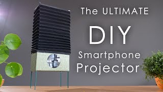 DIY Smartphone Projector for watching movies [upl. by Comras]