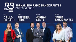 AO VIVO  Jornalismo Rádio Bandeirantes  MANHÃ 24122024 [upl. by Jacobson459]