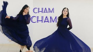 Cham Cham Bollywood Dance Cover  BAAGHI  Vartika Saini Choreo  Easy dance steps on Cham Cham [upl. by Ttirb]