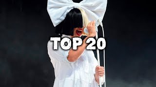 Top 20 Songs by Sia [upl. by Odrarej442]