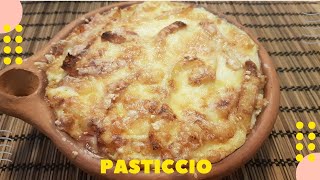 Pasticcio dinde fumée  Cosa mia au jambon fait maison 💯 pastitsio recipe  pastichio recipe [upl. by Eniagrom]