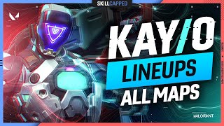 The ULTIMATE KAYO LINEUPS Guide to EVERY MAP  Valorant Agent Guide [upl. by Nylikcaj]