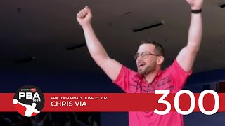 PBA Televised 300 Game 30 Chris Via [upl. by Verneuil]