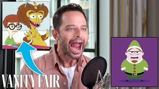 Nick Kroll Improvises 7 New Cartoon Voices  Vanity Fair [upl. by Keeler]