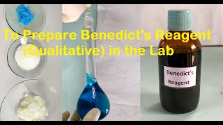 Benedicts Reagent Preparation [upl. by Llerol908]