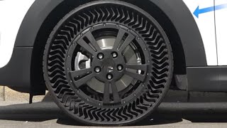 Michelin Introduce Puncture Proof Airless Tire [upl. by Jeraldine]