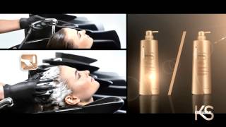 Goldwell Keratin Treatment  Kerasilk Education 2013 [upl. by Nillad]