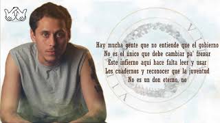 Aceptas LETRA  Canserbero VIDA [upl. by Seeto726]