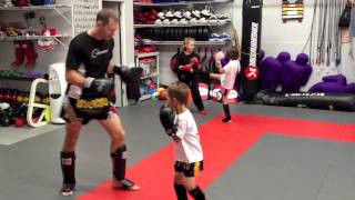 Childrens Muay Thai Class [upl. by Einnahpets40]