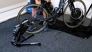 Mounting a Bicycle on an Indoor Trainer Indoor Cycling HOW TO [upl. by Anamuj]