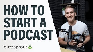 How to Start a Podcast  StepbyStep Guide 2021 [upl. by Ahseiuqal]