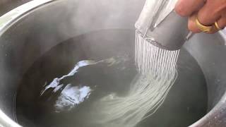 Thai Rice Flour Noodles Recipe [upl. by Oruhtra]