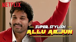 Allu Arjun Boardroom Dance Scene  Ala Vaikunthapurramuloo  Netflix India [upl. by Ahsaenat]