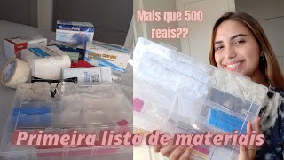 MATERIAIS DO 1° PERÍODO DE ODONTOLOGIA com valores [upl. by Kraus977]