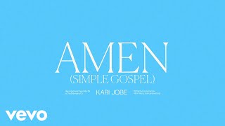 Kari Jobe  Amen Simple Gospel Audio  Live [upl. by Lucie]