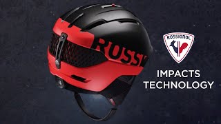 ROSSIGNOL  IMPACTS TECHNOLOGY  HELMETS English [upl. by Latsyrcal]