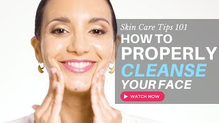 Face Cleansers  How to PROPERLY Wash Your Face To Avoid DRY SKIN and BREAKOUTS [upl. by Emma]