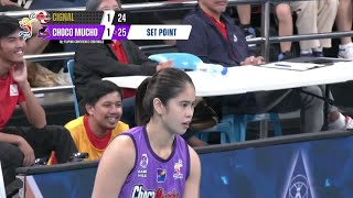 Choco Mucho takes extended set 3  2023 PVL AllFilipino Conference [upl. by Fasta]