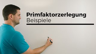 Primfaktorzerlegung Beispiele  Mathe by Daniel Jung [upl. by Aztin]