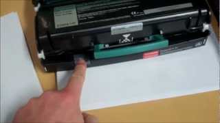 Lexmark Printer  Change Toner [upl. by Meirrak245]