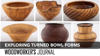 Exploring Woodturning Bowl Designs [upl. by Bittner]