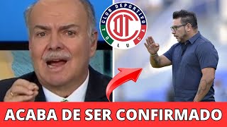 REFUERZO CONFIRMADO EN TOLUCA FC ÚLTIMAS NOTICIAS CONFIRMADAS AHORA [upl. by Joelynn396]