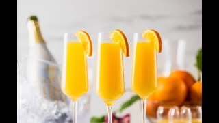 Mimosa Cocktail Recipe [upl. by Anyg]