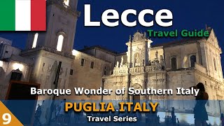 Lecce  Salento Region  Things to do in Lecce Puglia  Travel Guide [upl. by Lathe]