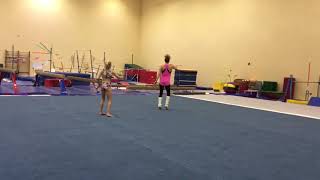 Gymnastics choreography juicy wiggle [upl. by Sam323]