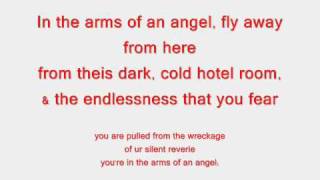 Sarah McLaughlin  In The Arms Of An Angel Lyrics [upl. by Esinned]