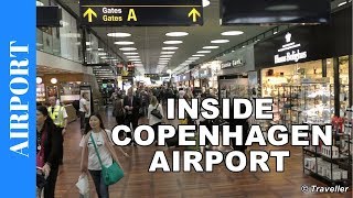 DEPARTURE FROM COPENHAGEN Airport  CheckIn to Departure Gate Procedure [upl. by Hailat]