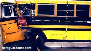 School Bus Slams Into Wall [upl. by Gamber]