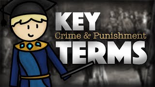 Crime amp Punishment Key Terms c1000Present  Crime amp Punishment  GCSE History Revision [upl. by Bobina]