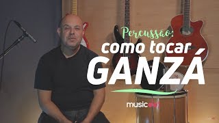 COMO TOCAR GANZÁ percussão para iniciantes [upl. by Belsky]