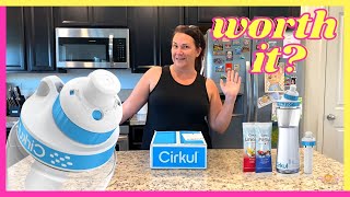 Is It Worth It NEW Cirkul Water Bottle amp Multiple Flavor Cartridge Review [upl. by Ninette307]