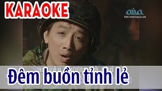 Đêm Buồn Tỉnh Lẻ Karaoke  Trường Vũ  ASIA Karaoke Beat Chuẩn [upl. by Candi846]