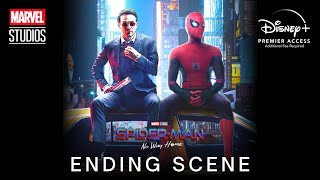 SPIDERMAN NO WAY HOME 2021 Ending Scene  Marvel Studios [upl. by Aicirtac]